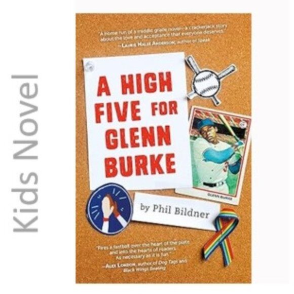 High Five for Glenn Burke by Phil Bildner kids novel 2020 - Picture 1 of 5